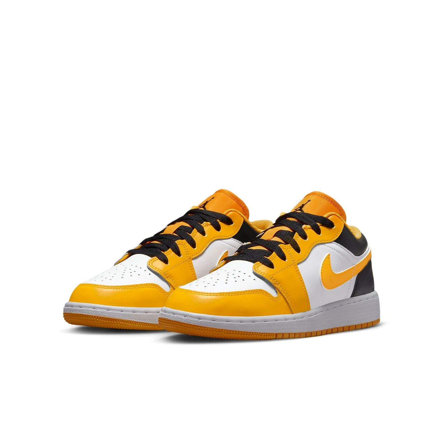 Alternative view of (GS) Air Jordan 1 Low ‘Taxi White’ 553560-701