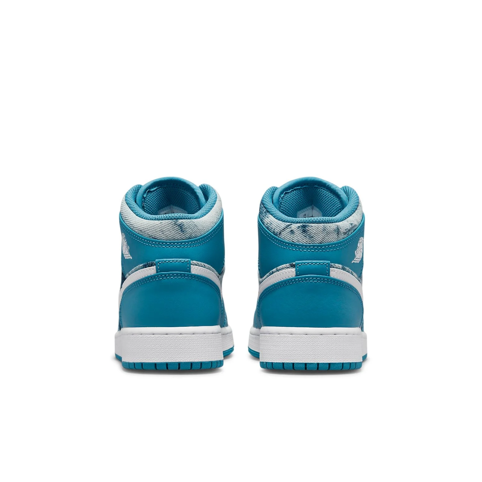 (GS) Air Jordan 1 Mid ‘Washed Denim’ DM8951-400 - 图片 4