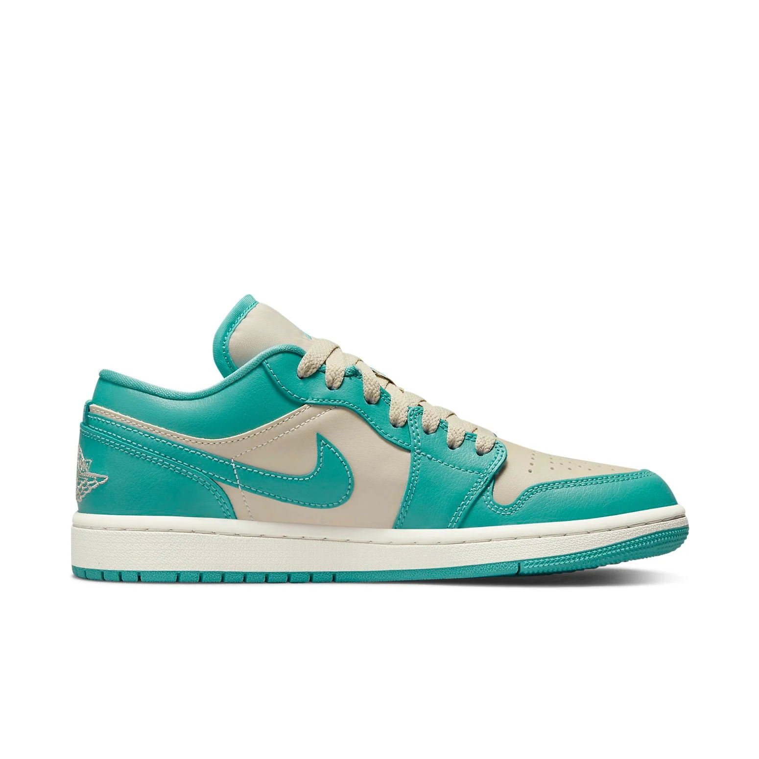 (WMNS) Air Jordan 1 Low ‘Tropical Teal Sandy Beige’ DC0774-131