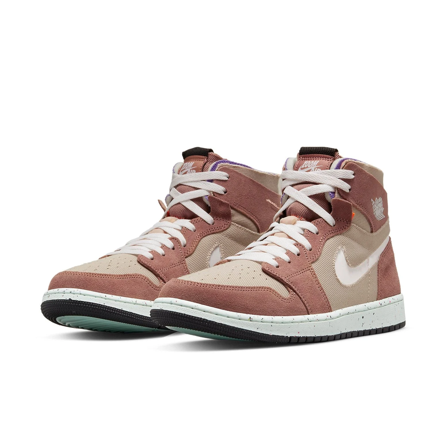 Alternative view of Air Jordan 1 High Zoom Comfort ‘Fossil Stone’ CT0978-201