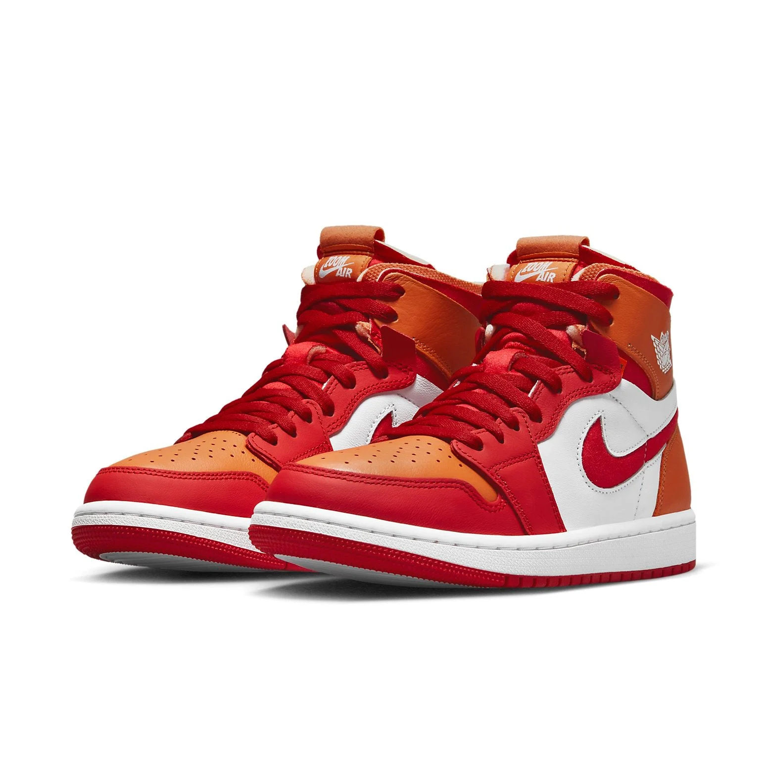 Alternative view of (WMNS) Air Jordan 1 Zoom Air Comfort ‘Fire Red Hot Curry’ CT0979-603