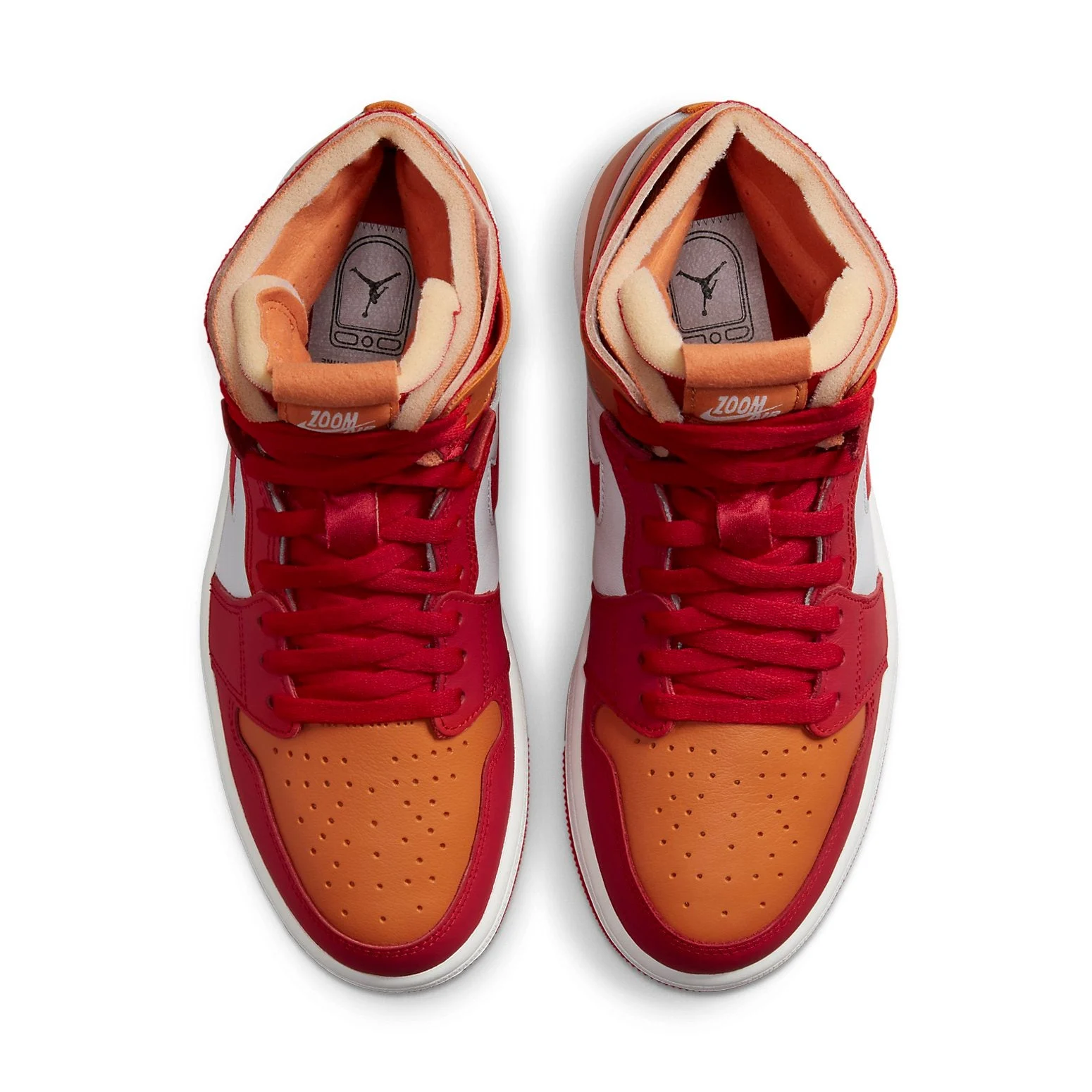 (WMNS) Air Jordan 1 Zoom Air Comfort ‘Fire Red Hot Curry’ CT0979-603 - 图片 3