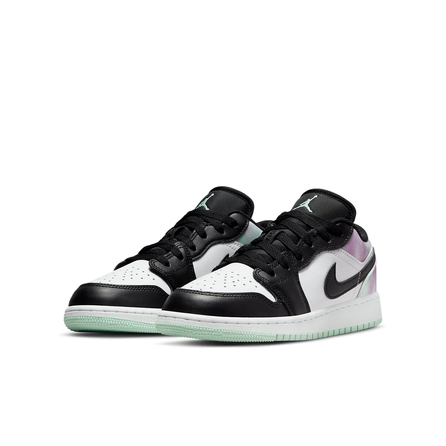 Alternative view of (GS) Air Jordan 1 Low SE ‘Tie Dye’ DQ2514-100