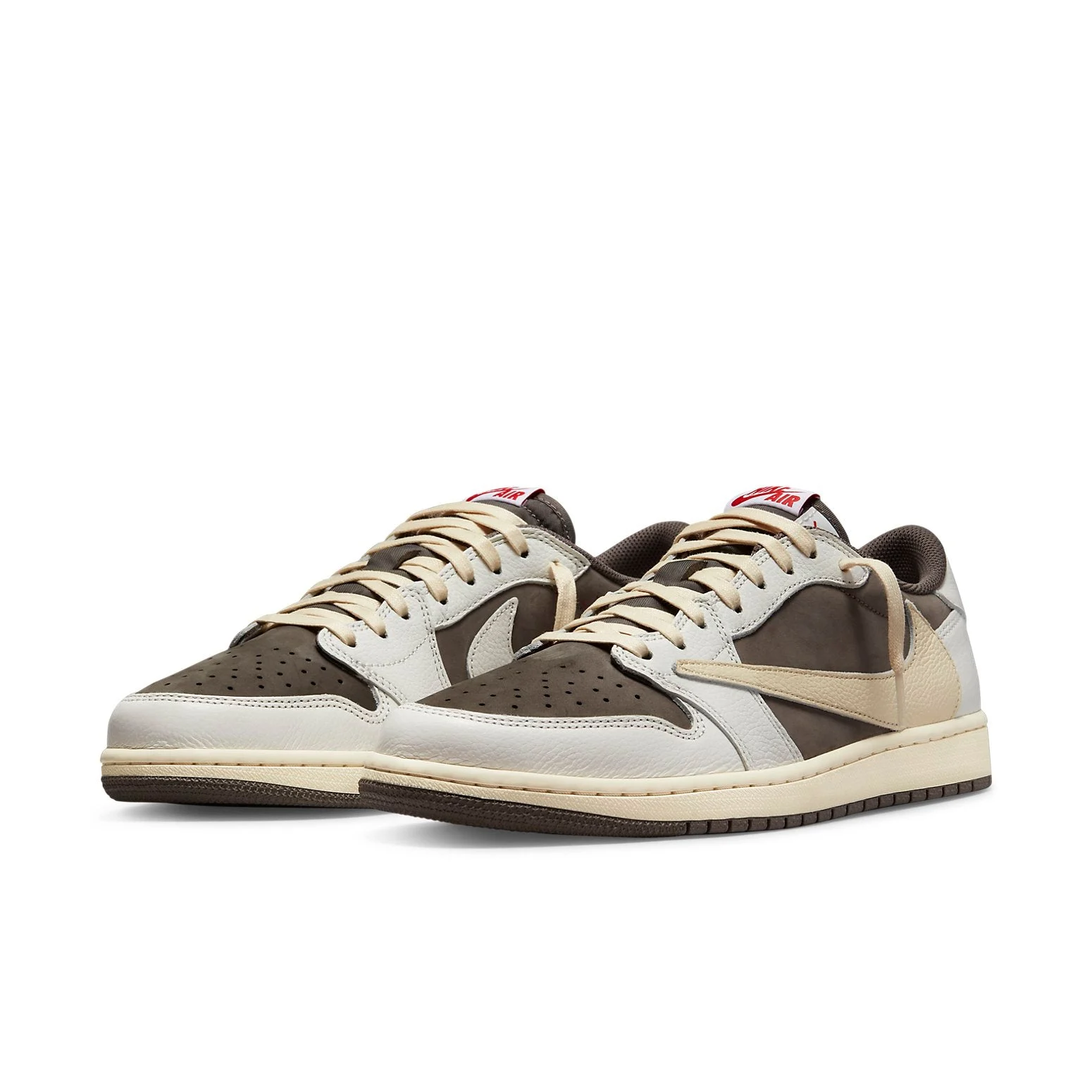 Alternative view of Air Jordan 1 Low OG x Travis Scott ‘Reverse Mocha’ DM7866-162