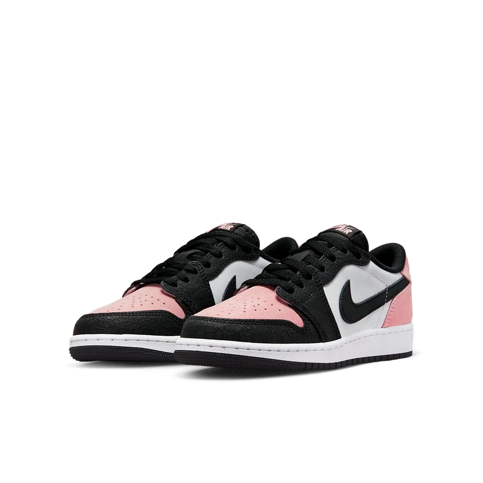 Alternative view of (GS) Air Jordan 1 Retro Low OG ‘Bleached Coral’ CZ0858-061