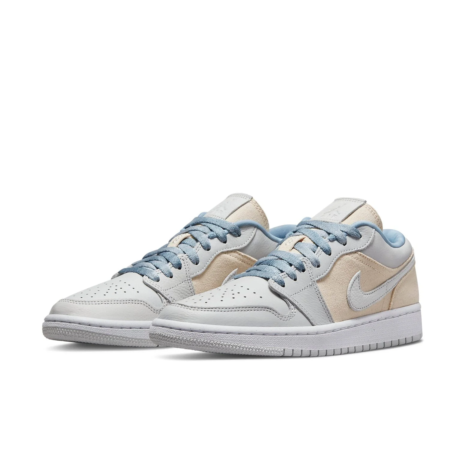 Alternative view of (WMNS) Air Jordan 1 Low ‘Sail Canvas’ DQ4151-500