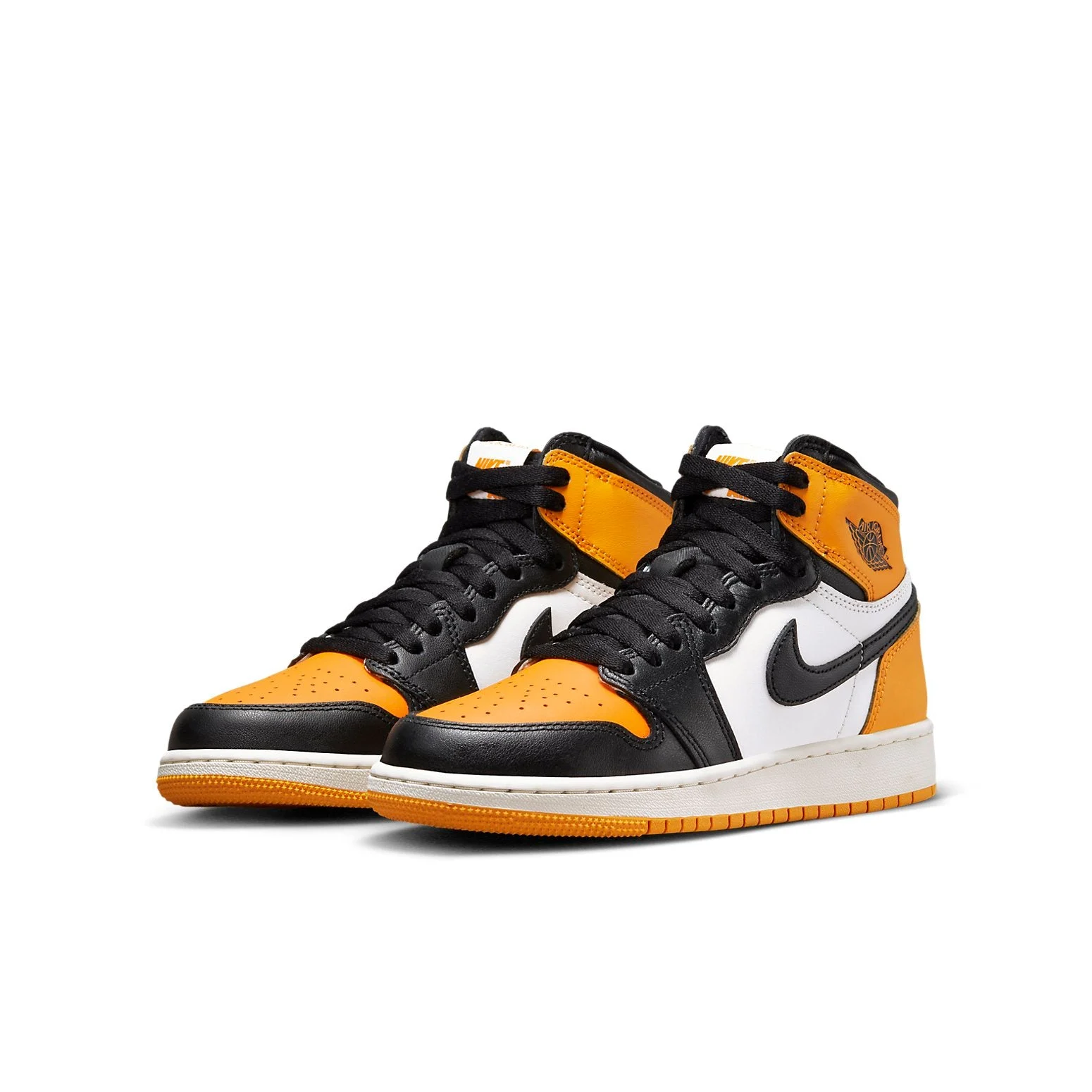 Alternative view of (GS) Air Jordan 1 Retro High OG ‘Yellow Toe’ 575441-711