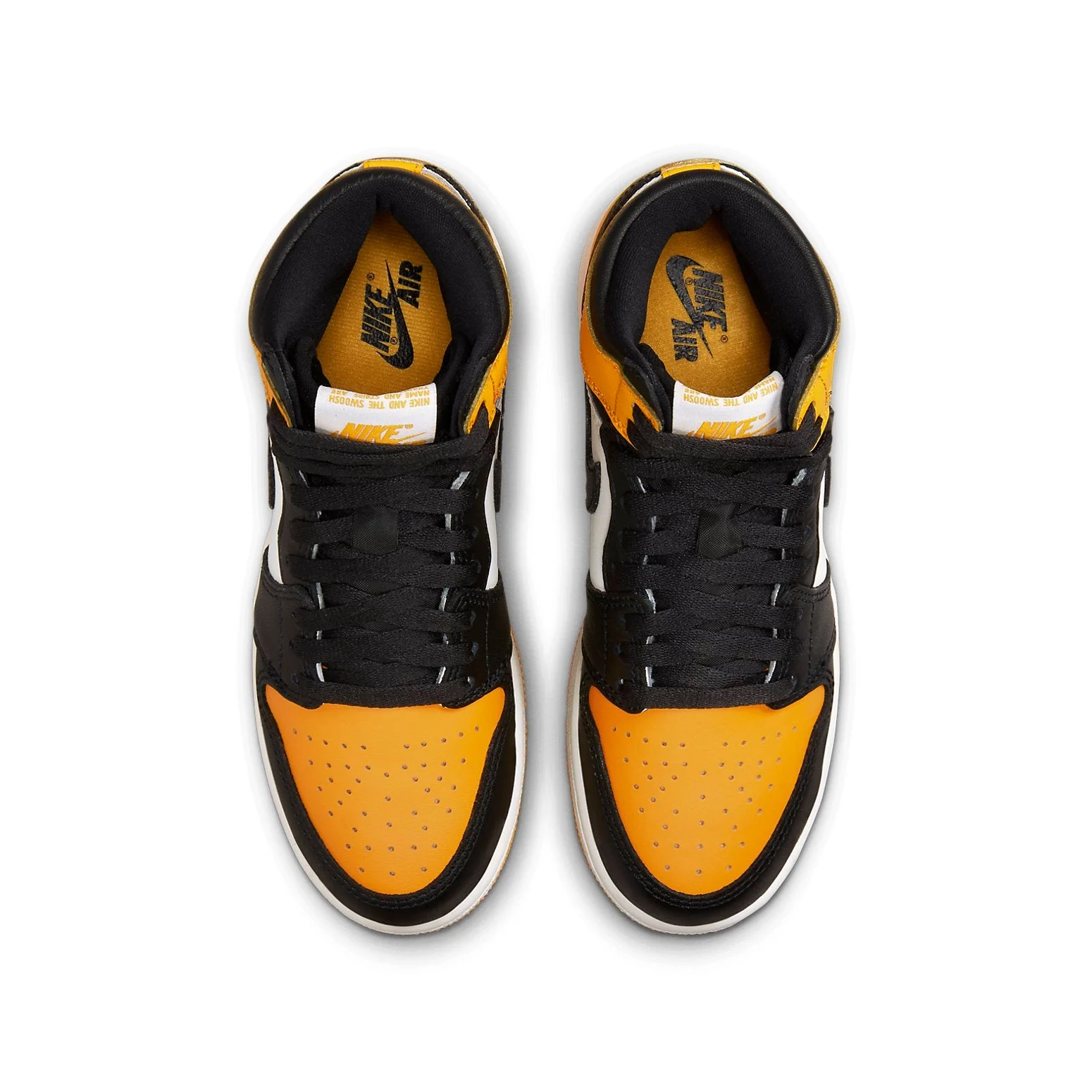 (GS) Air Jordan 1 Retro High OG ‘Yellow Toe’ 575441-711 - 图片 3
