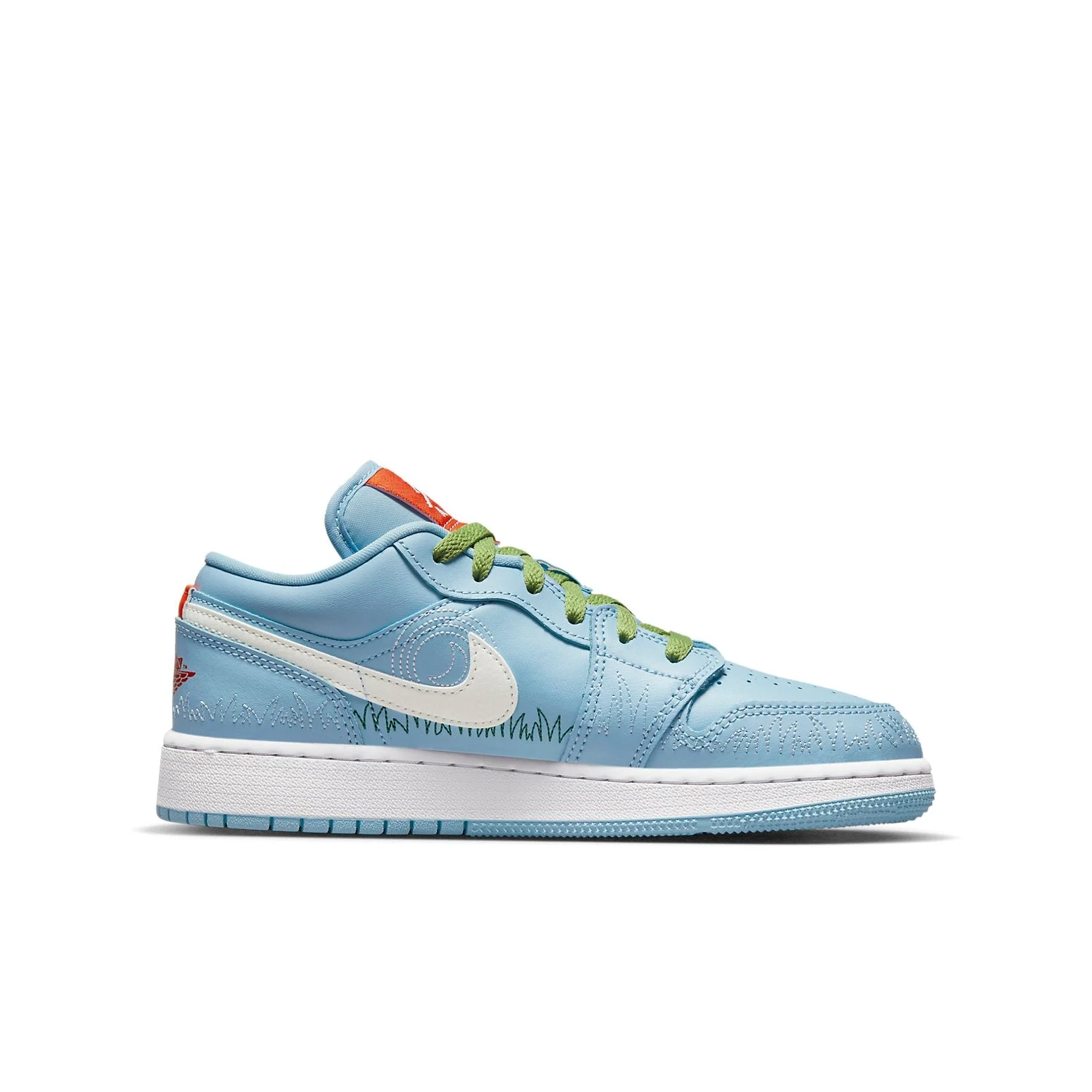 (GS) Air Jordan 1 Low SE ‘Blue Stitch’ DO8227-400