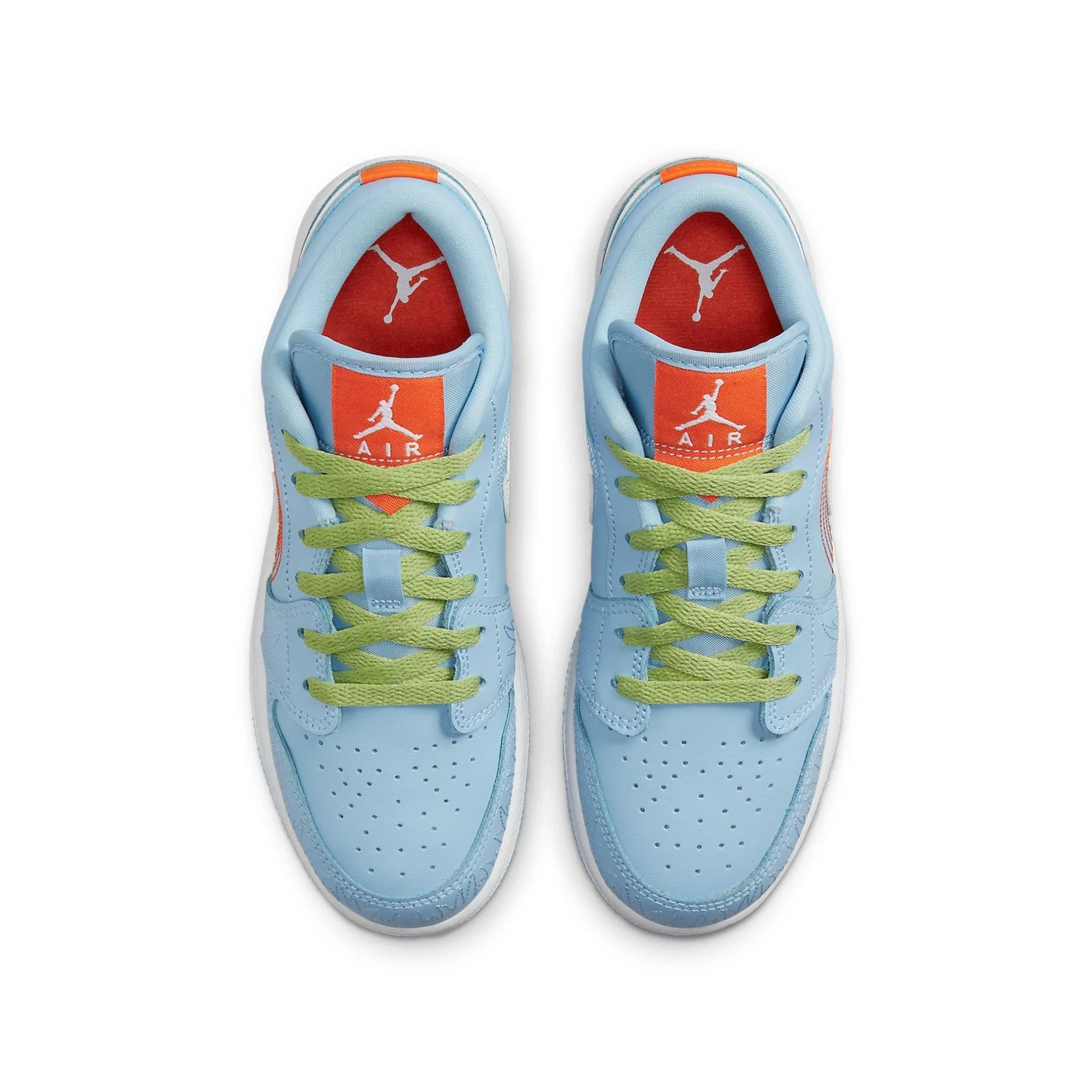 (GS) Air Jordan 1 Low SE ‘Blue Stitch’ DO8227-400 - 图片 3