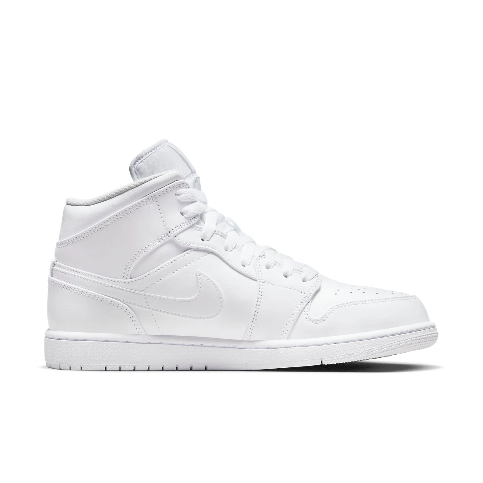 Air Jordan 1 Mid ‘Triple White’ 2022 554724-136