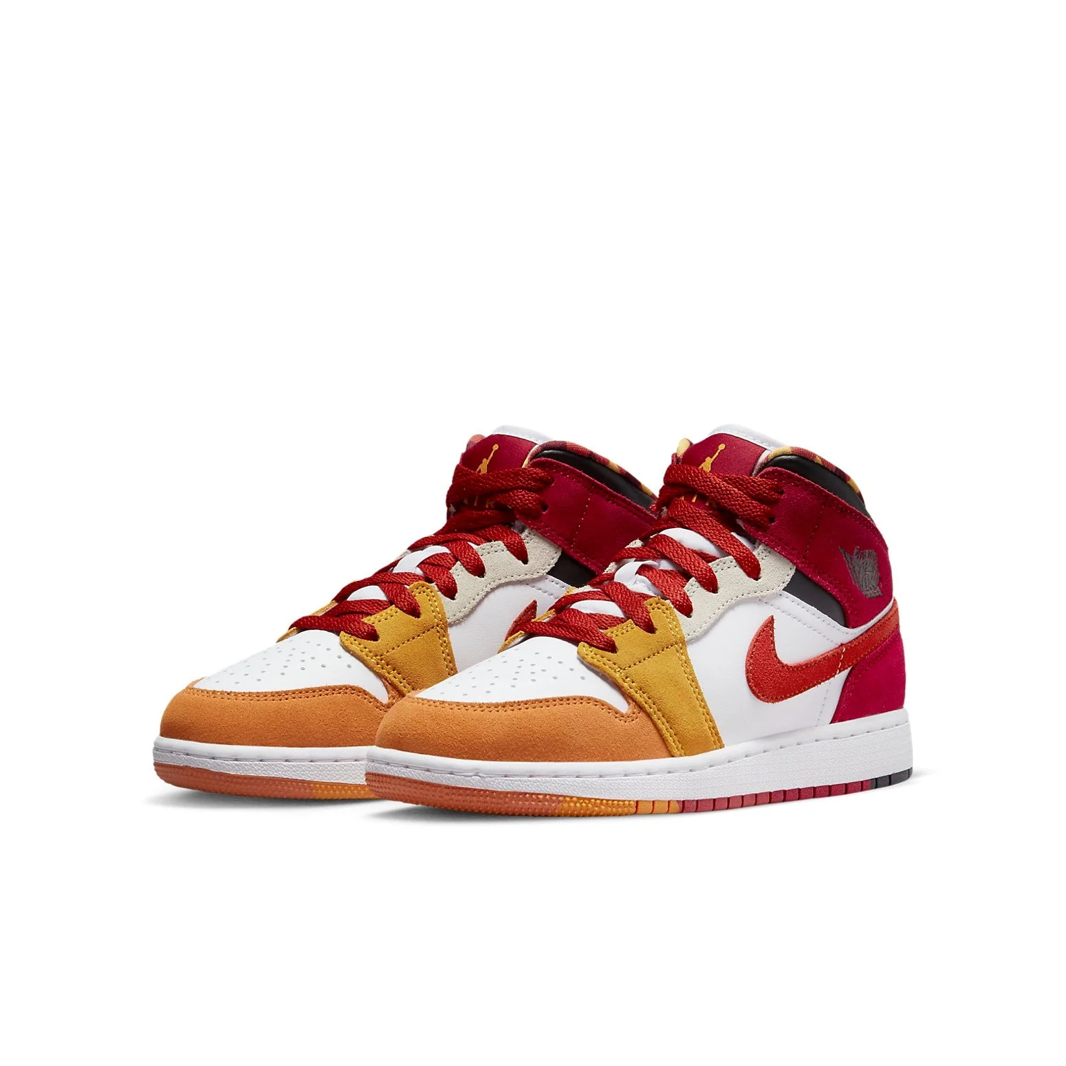 Alternative view of (GS) Air Jordan 1 Mid SE ‘Picnic’ DX2460-601