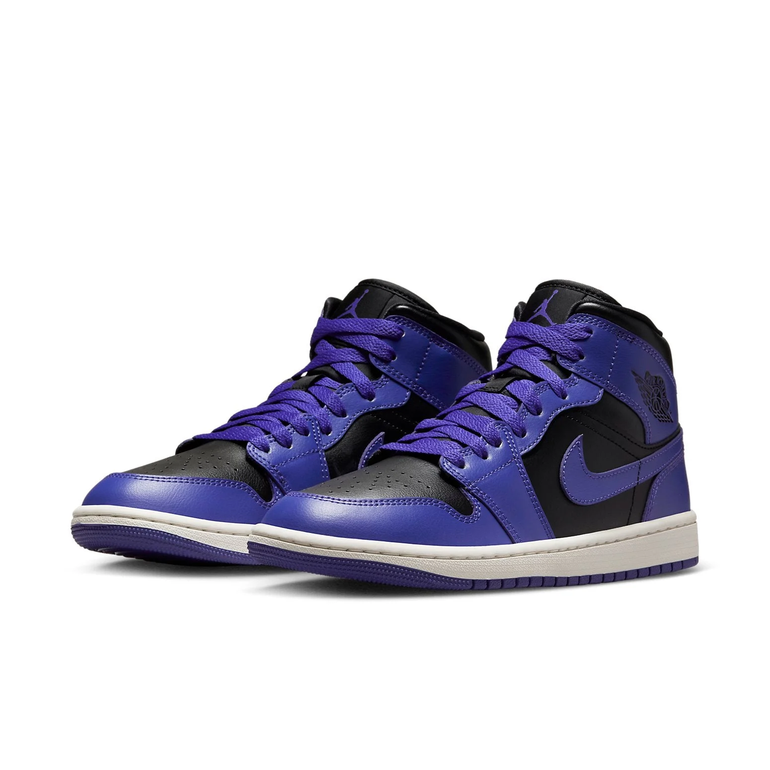 Alternative view of (WMNS) Air Jordan 1 Mid ‘Dark Concord’ BQ6472-051