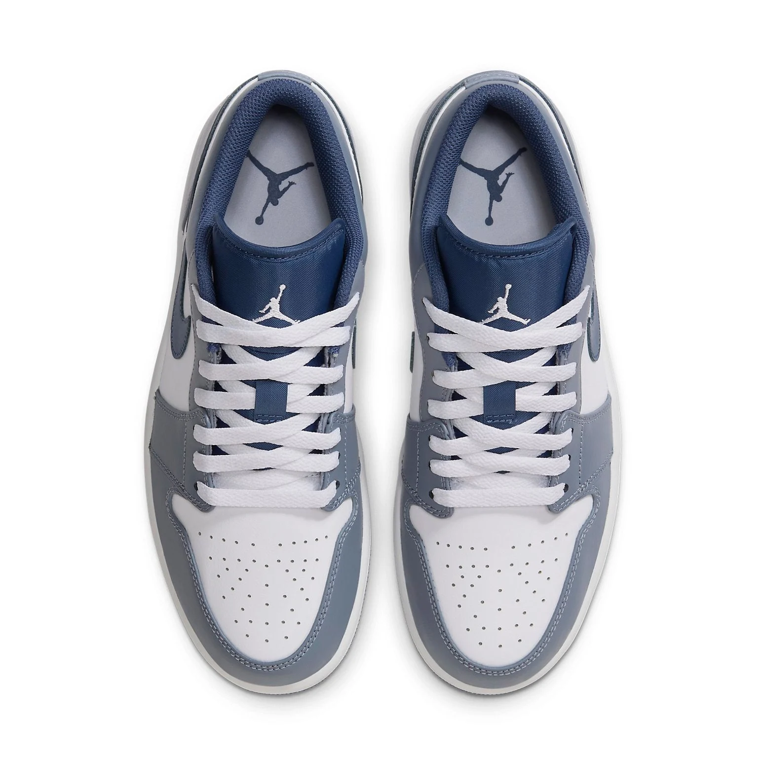Air Jordan 1 Low ‘Ashen Slate’ 553558-414 - 图片 3