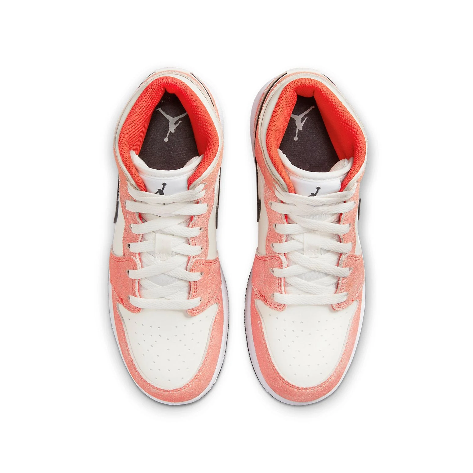 (GS) Air Jordan 1 Mid SE ‘Orange Suede’ DV1336-800 - 图片 3