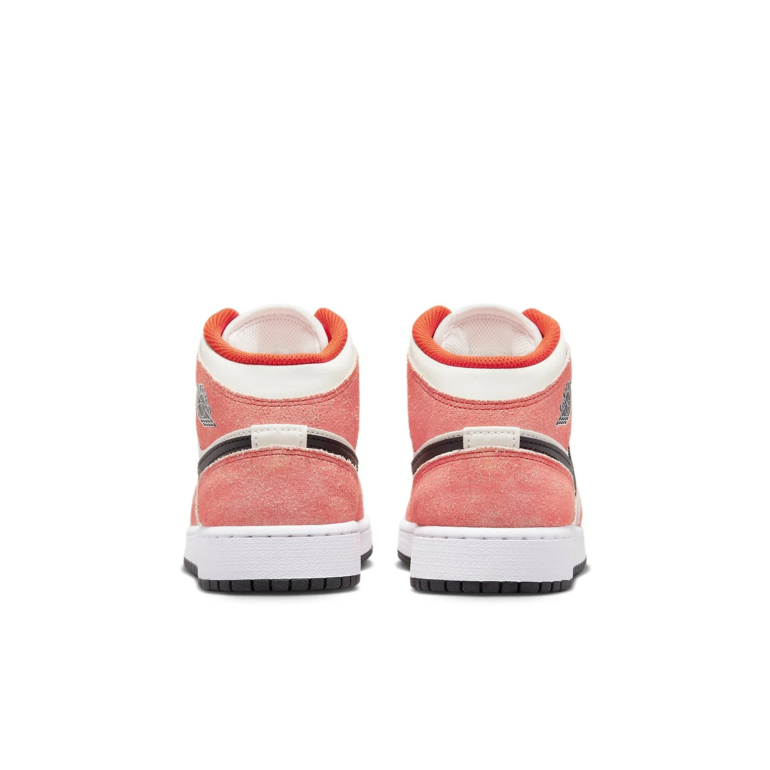 (GS) Air Jordan 1 Mid SE ‘Orange Suede’ DV1336-800 - 图片 4