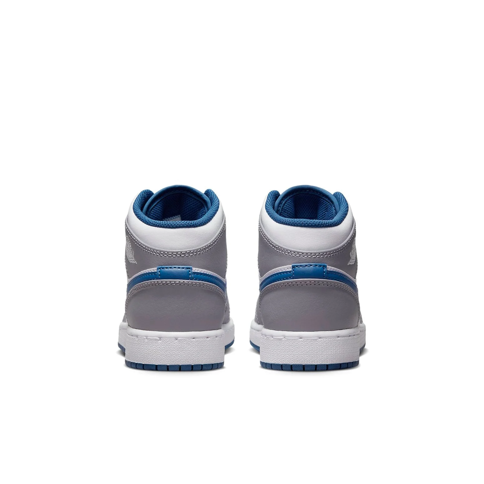 (GS) Air Jordan 1 Mid ‘Cement True Blue’ DQ8423-014 - 图片 4