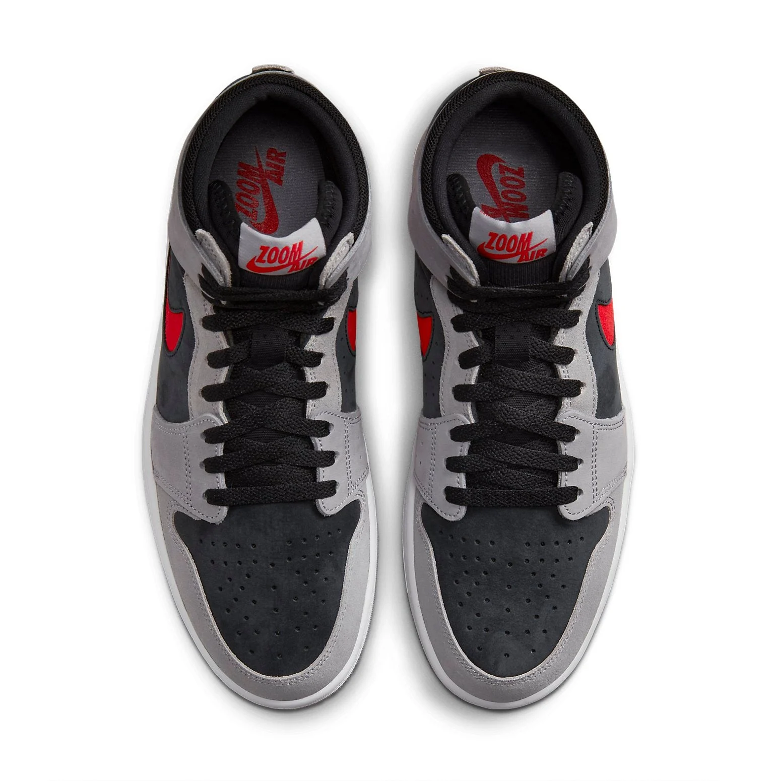 Air Jordan 1 High Zoom Air CMFT 2 ‘Black Fire Red Cement’ DV1307-060