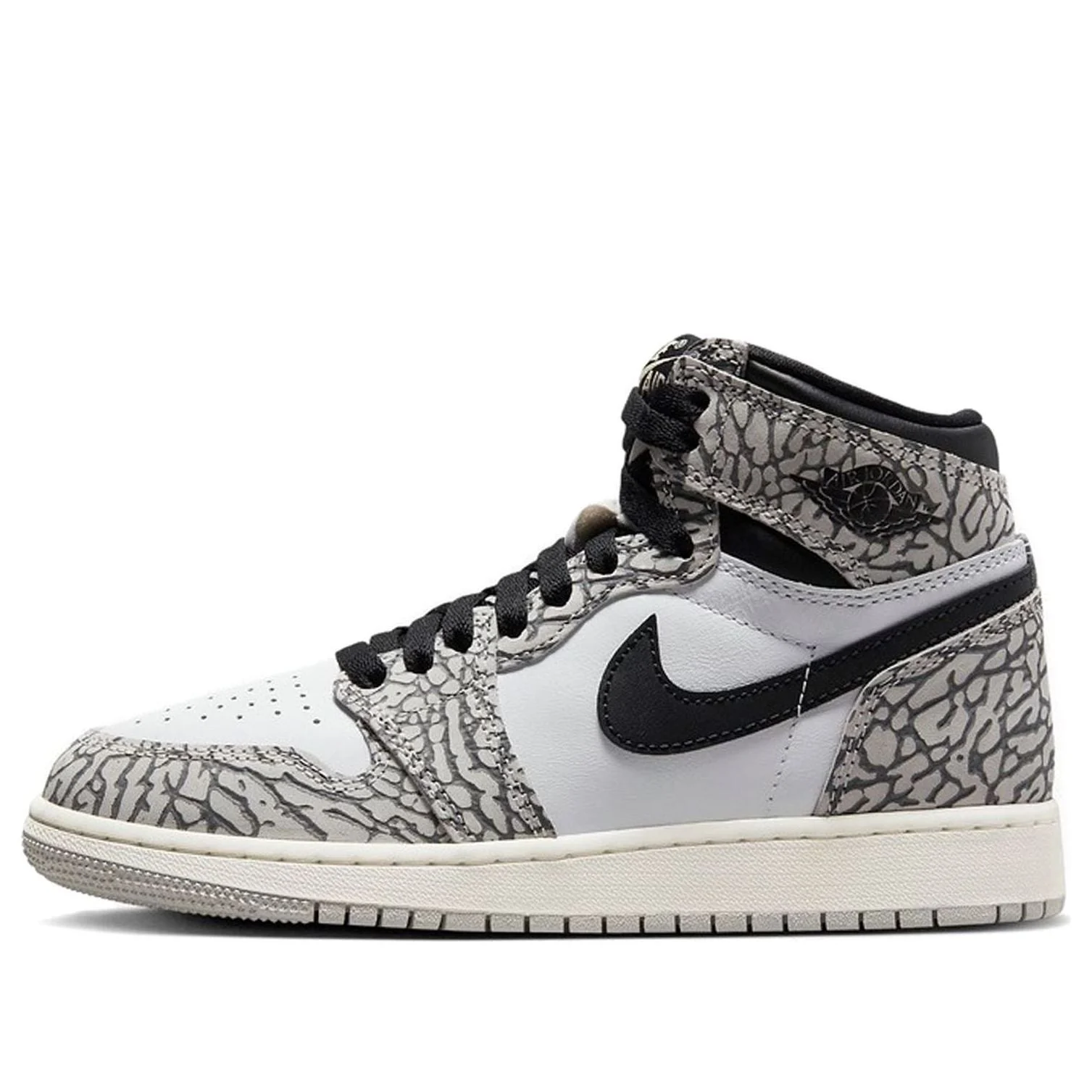 (GS) Air Jordan 1 Retro High OG ‘White Cement’ FD1437-052