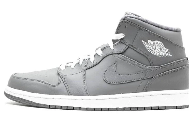 Air Jordan 1 Mid ‘Grey White’ 554724-003