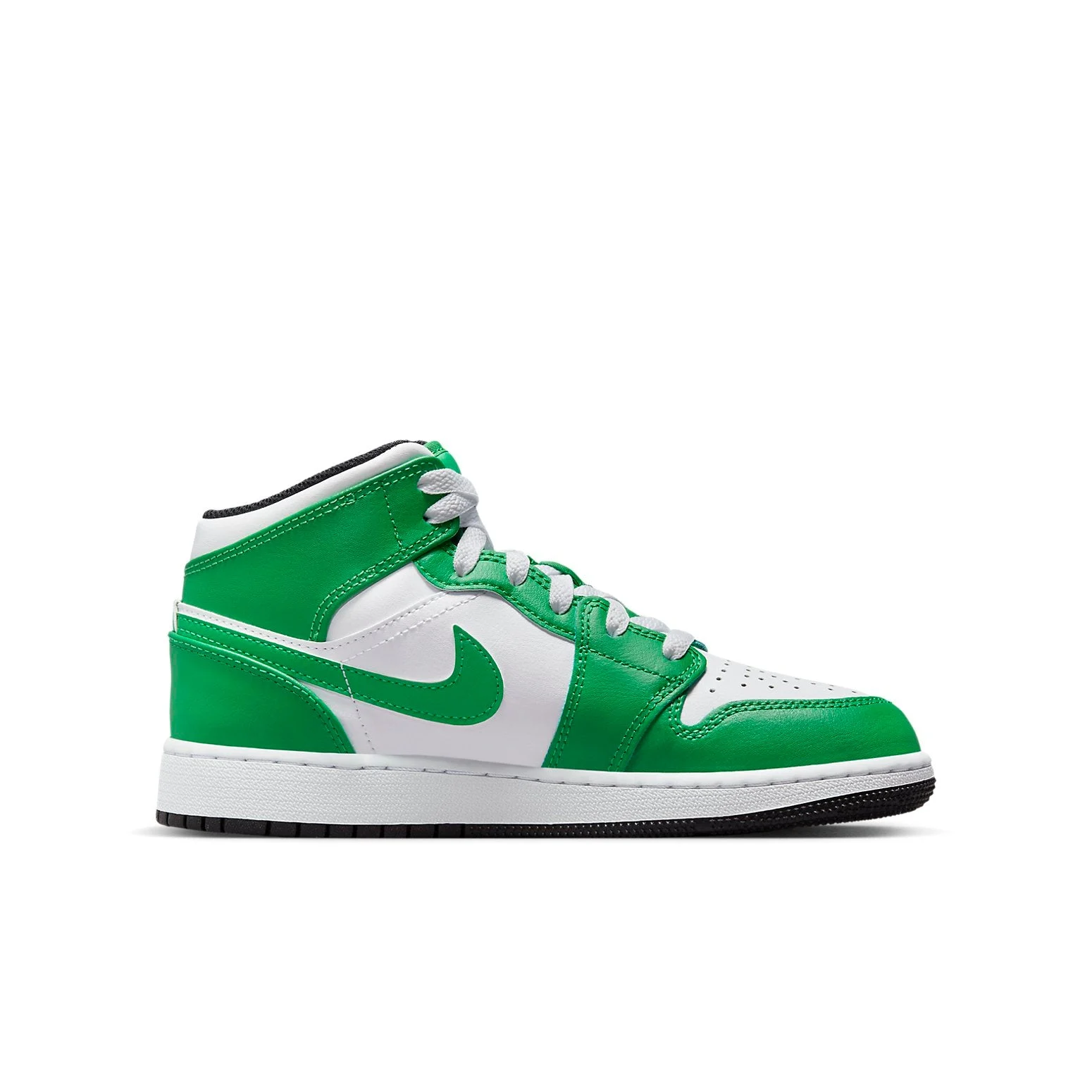 (GS) Air Jordan 1 Mid  ‘Lucky Green’ DQ8423-301