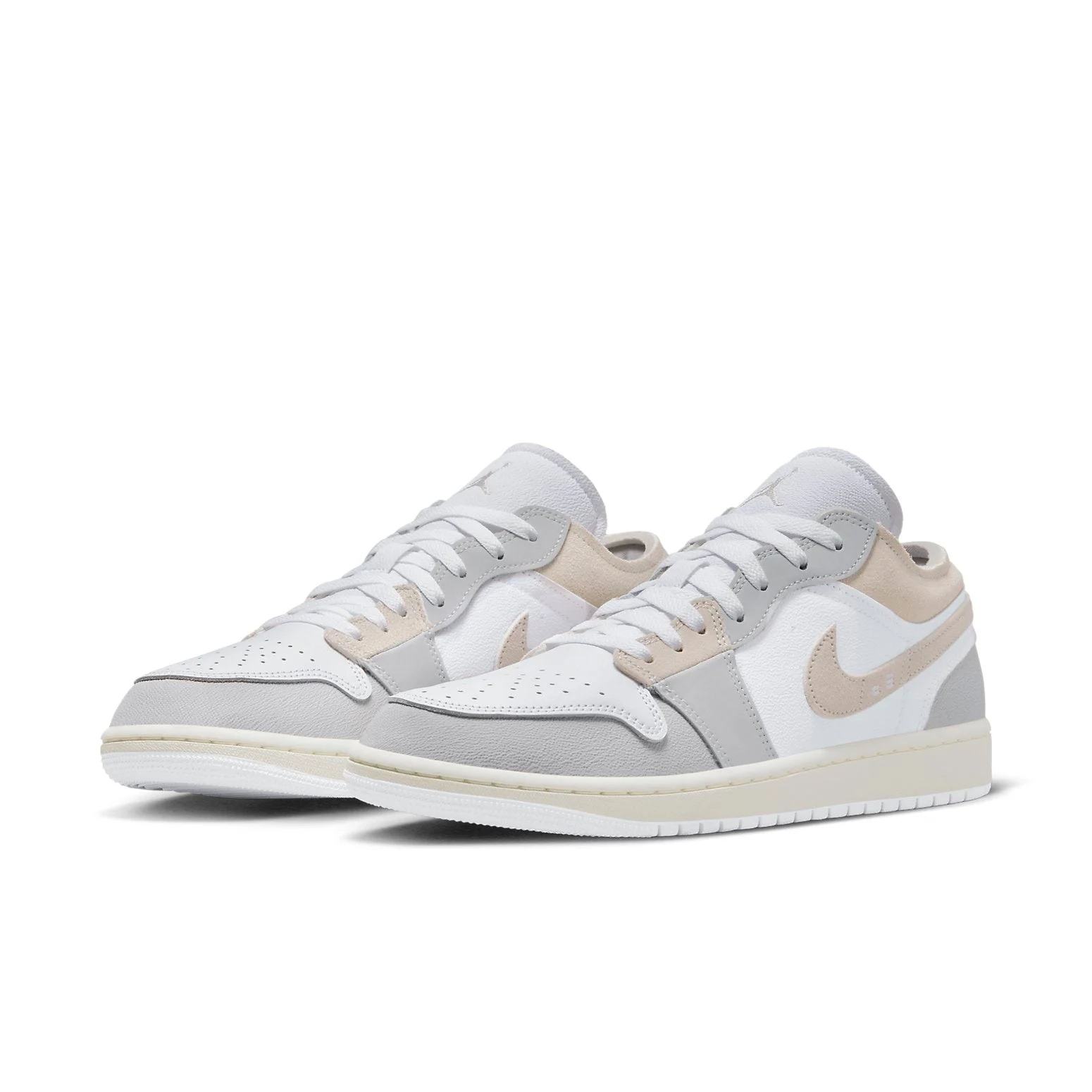 Alternative view of Air Jordan 1 Low SE Craft ‘Inside Out Tech Grey’ DN1635-002