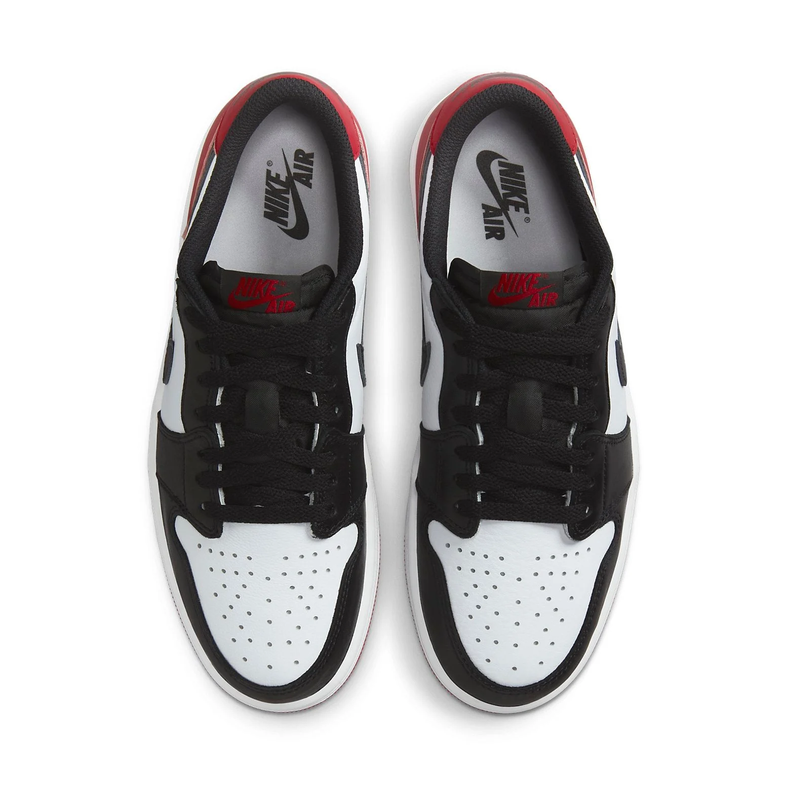 Alternative view of Air Jordan 1 Retro Low OG ‘Black Toe 2023’ CZ0790-106