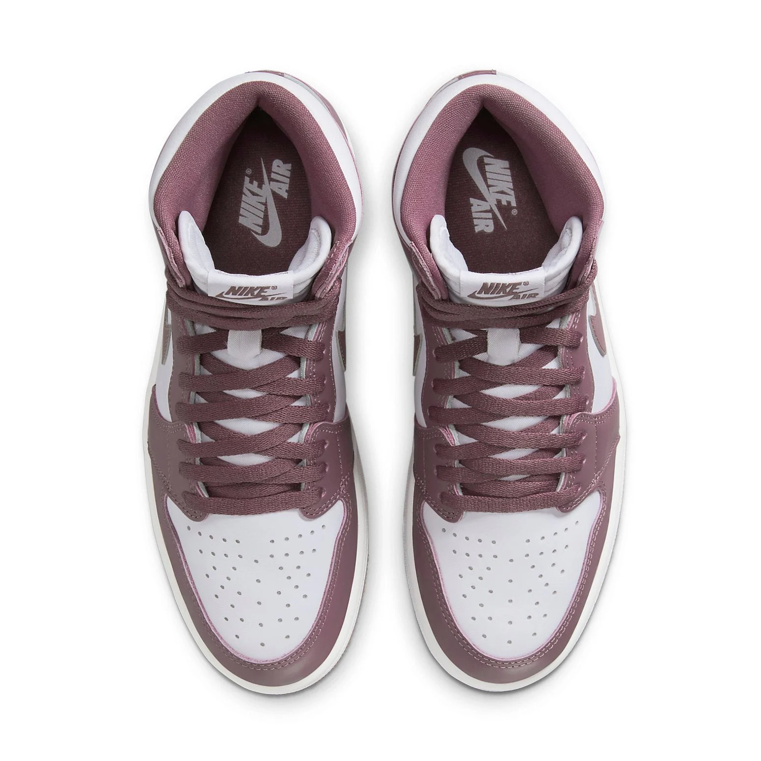 Alternative view of Air Jordan 1 Retro High OG ‘White Sky J Mauve’ DZ5485-105