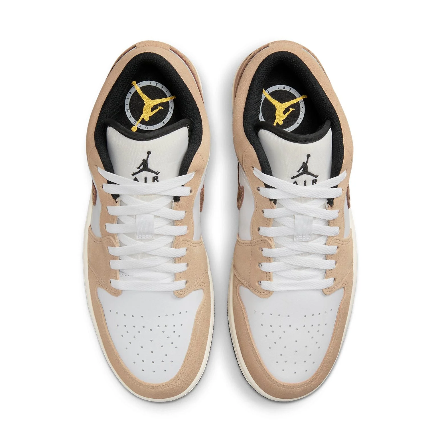 Alternative view of Air Jordan 1 Low SE ‘Brown Elephant’ DZ4130-201