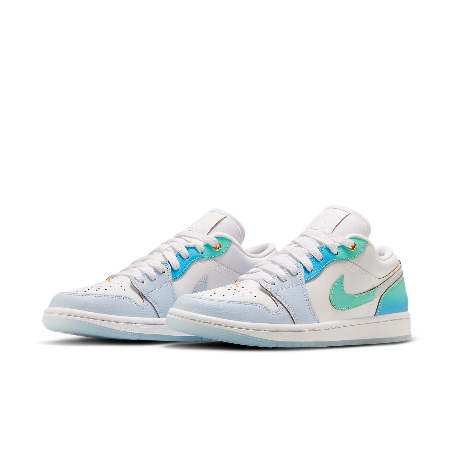 Alternative view of (WMNS) Air Jordan 1 Low SE ‘Emerald Rise’ FN8899-131