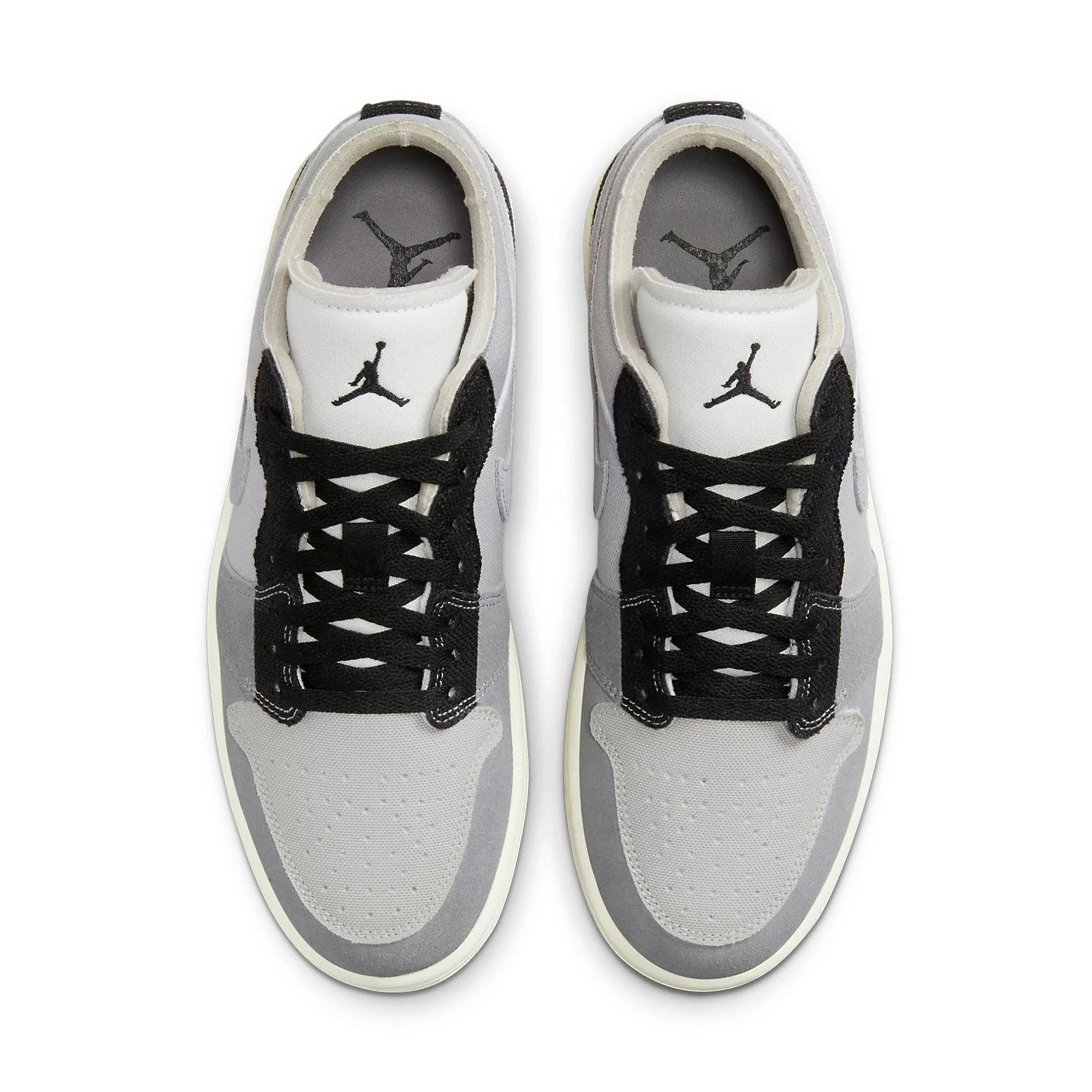 Alternative view of Air Jordan 1 Low SE Craft ‘Inside Out – Cement Grey’ DZ4135-002