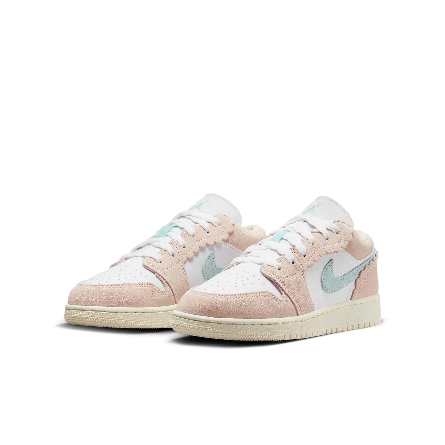 Alternative view of (GS) Air Jordan 1 Low GS ‘Guava Ice Jade’ DZ5356-800