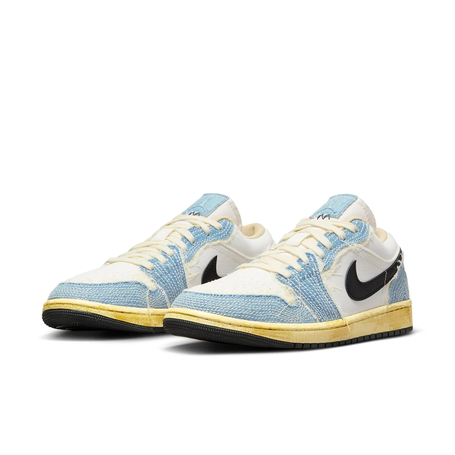 Air Jordan 1 Low SE WRMK ‘Sashiko Denim’ FN7670-493
