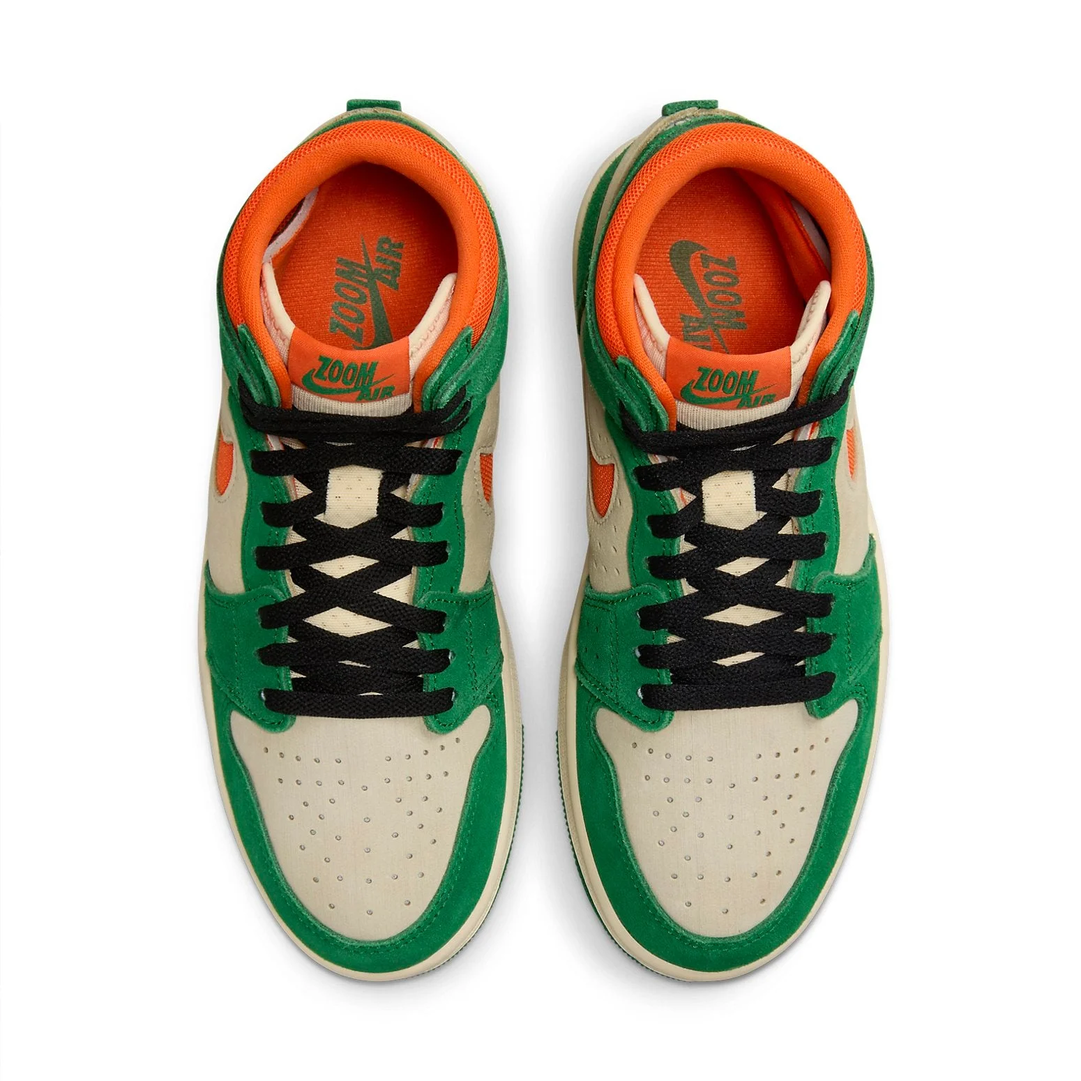 Alternative view of (WMNS) Air Jordan 1 High Zoom CMFT 2 ‘Pine Green’ DV1305-308