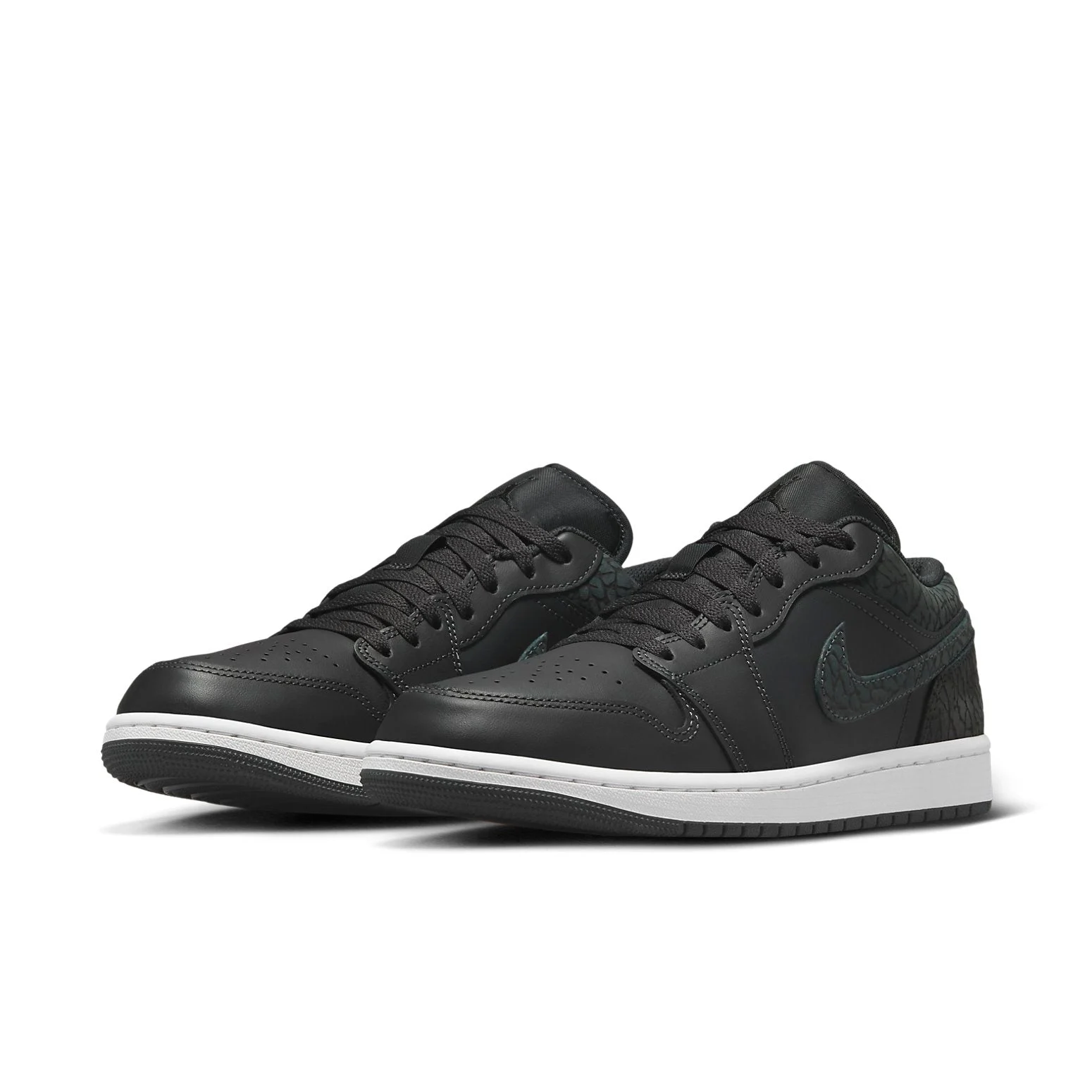 Alternative view of Air Jordan 1 Low SE ‘Black Elephant’ FB9907-001