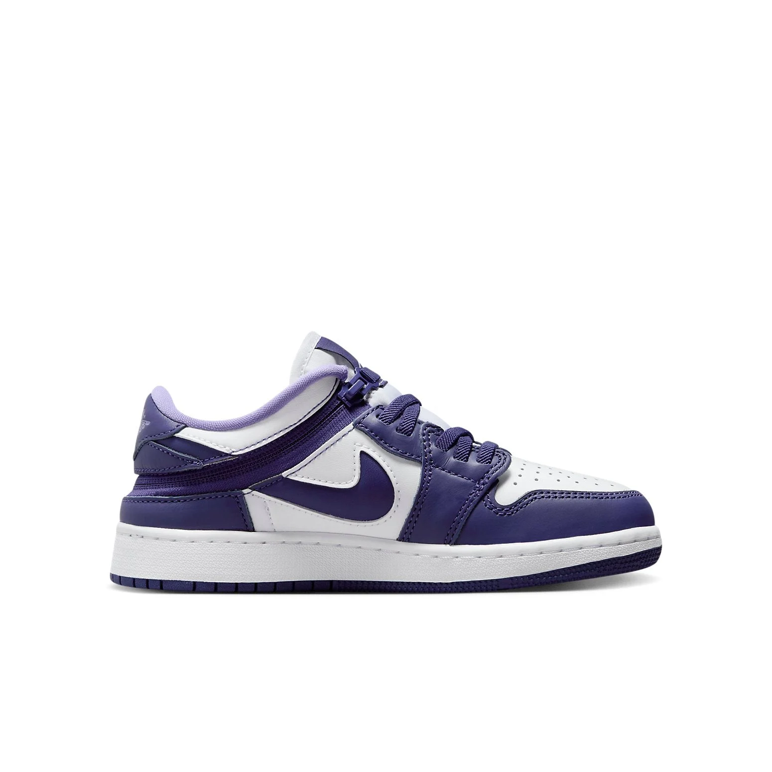 (GS) Air Jordan 1 Low ‘White Purple’ DN4639-515