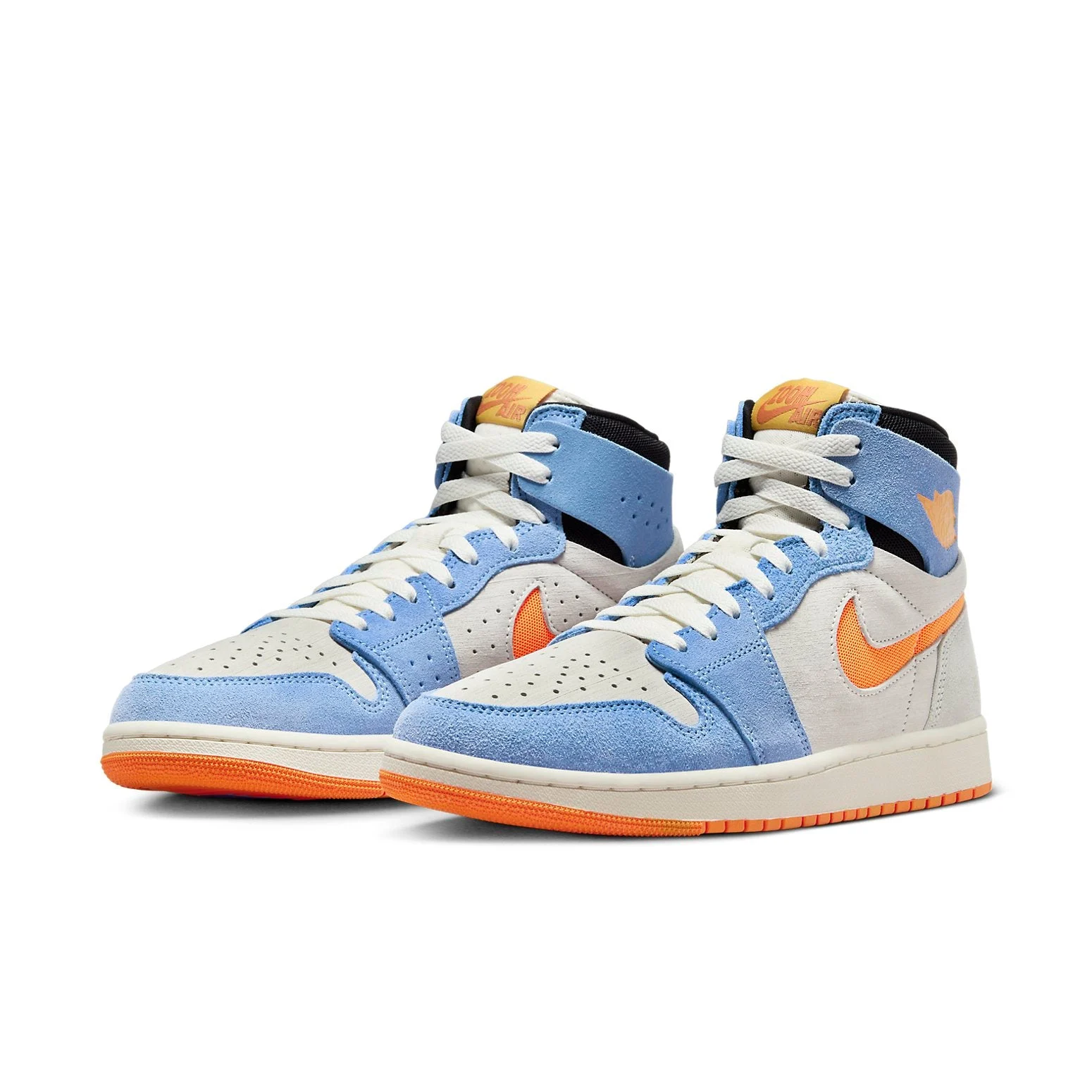 Alternative view of Air Jordan 1 High Zoom CMFT 2 ‘Blue Orange’ DV1307-184