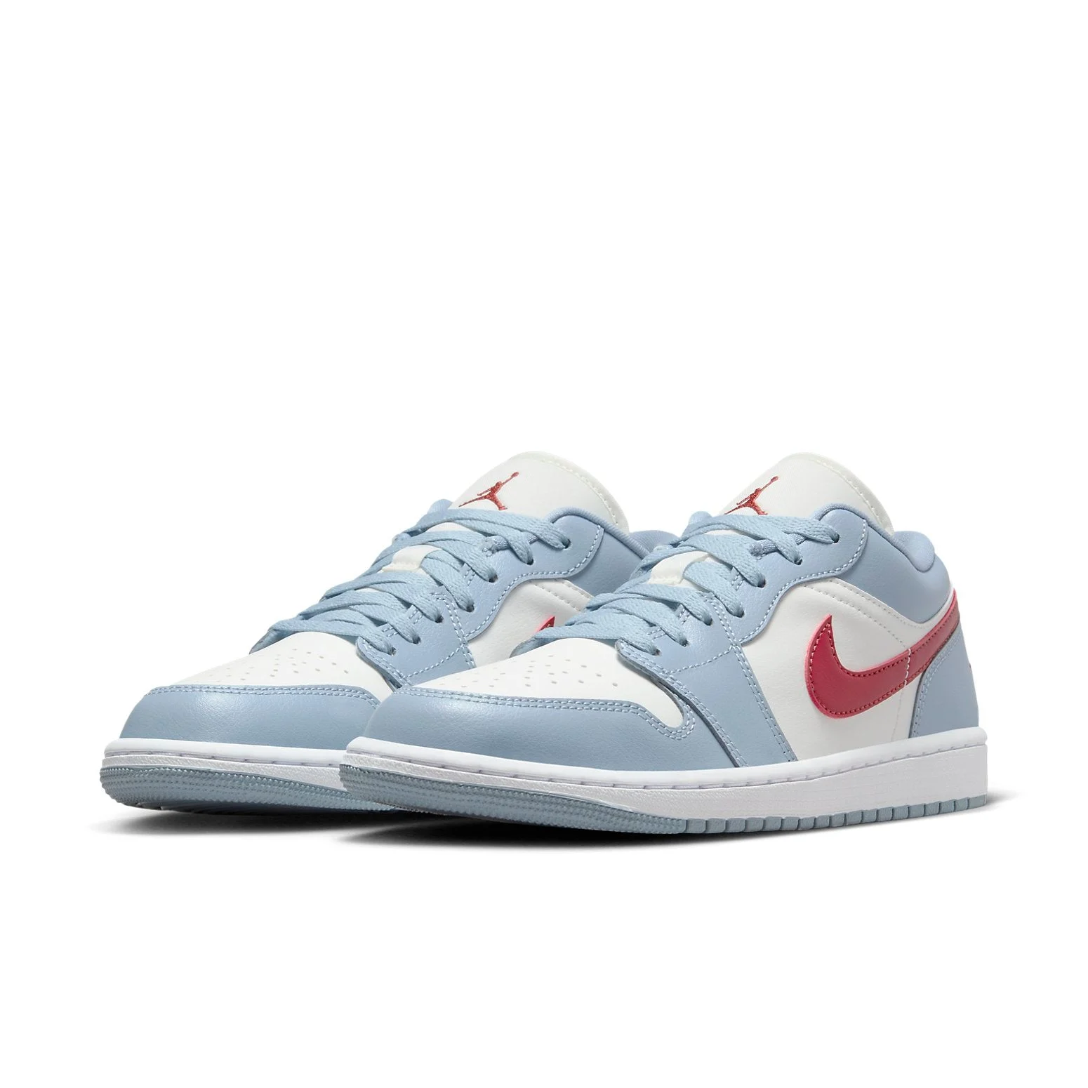 Alternative view of (WMNS) Air Jordan 1 Low ‘Blue Whisper’ DC0774-164