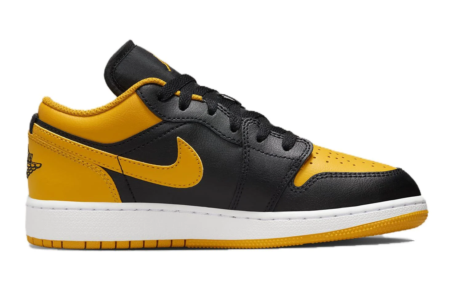 Alternative view of (GS) Air Jordan 1 Low ‘Yellow Ochre’ 553560-072
