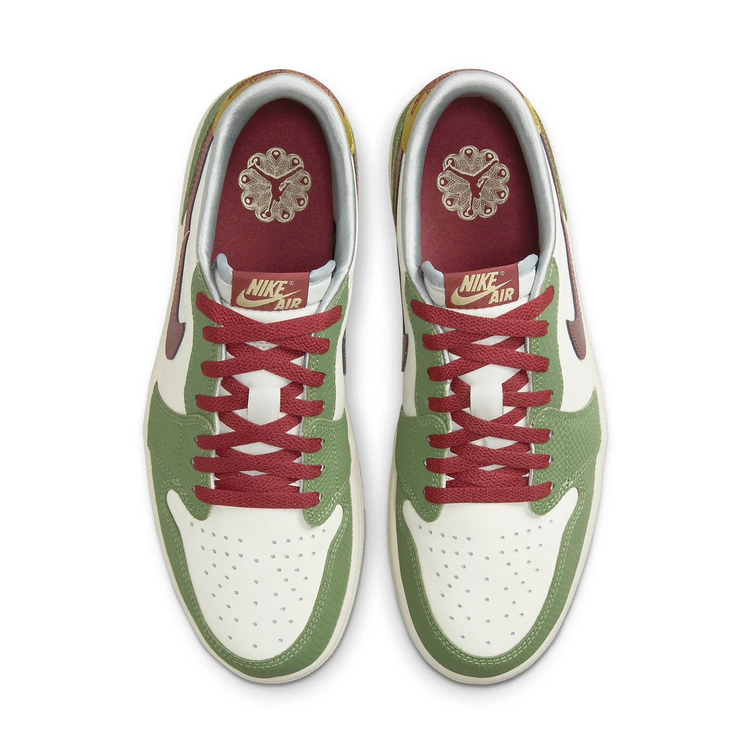 Alternative view of Air Jordan 1 Low OG ‘Chinese New Year-Year of the Dragon’ FN3727-100