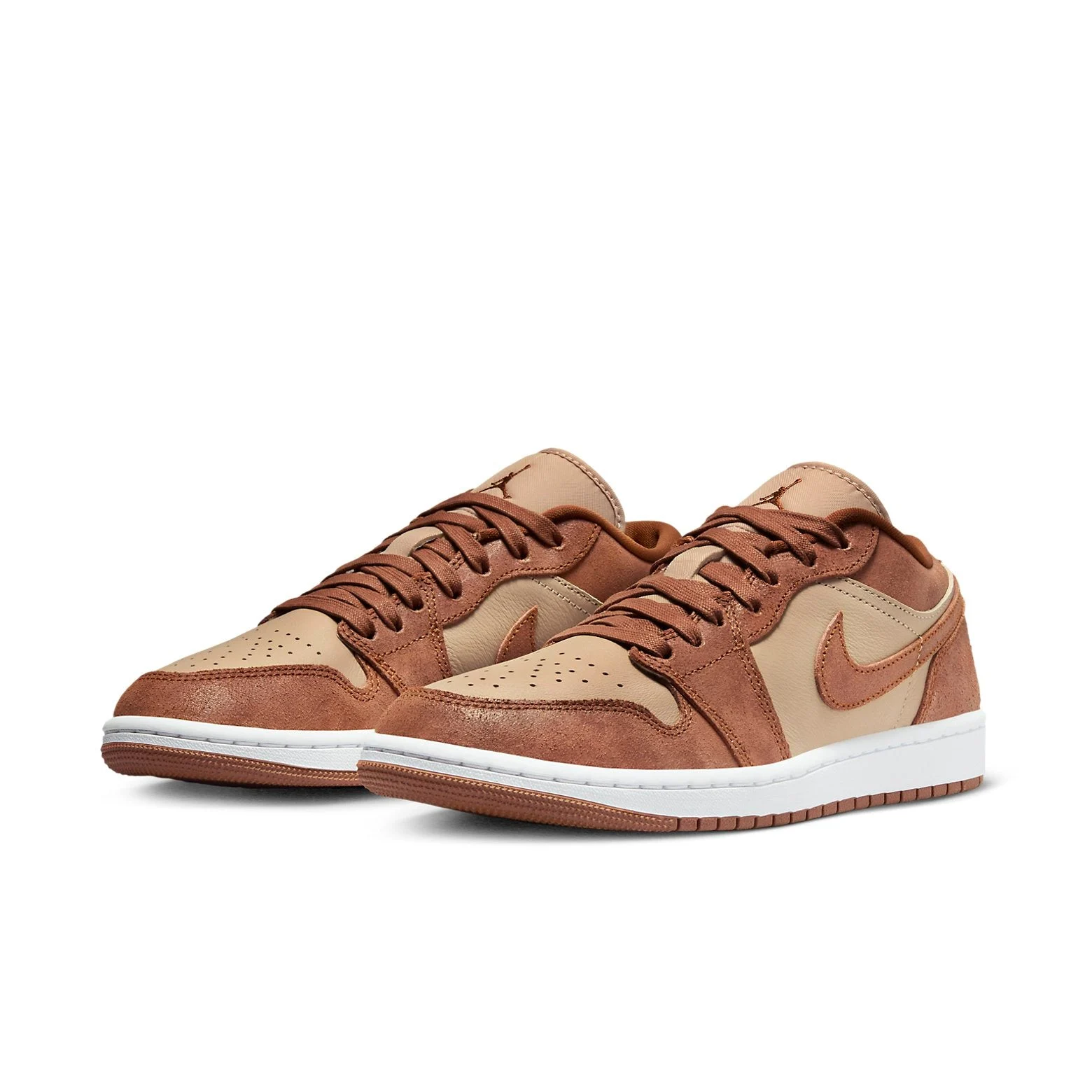 Alternative view of (WMNS) Air Jordan 1 Low SE ‘Legend Medium Brown’ FJ3453-200