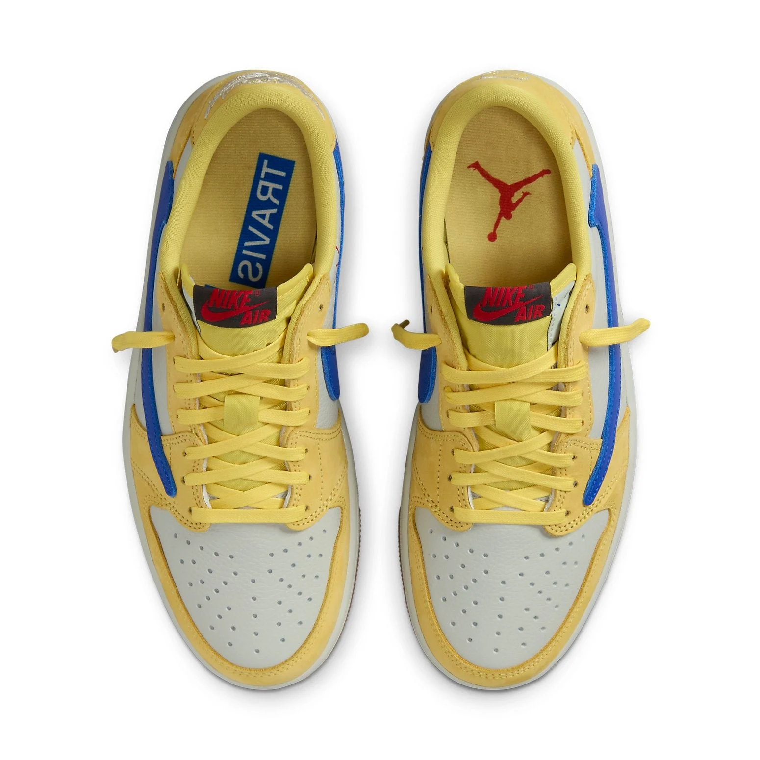 Alternative view of (WMNS) Air Jordan 1 Retro Low OG SP x Travis Scott ‘Canary’ DZ4137-700
