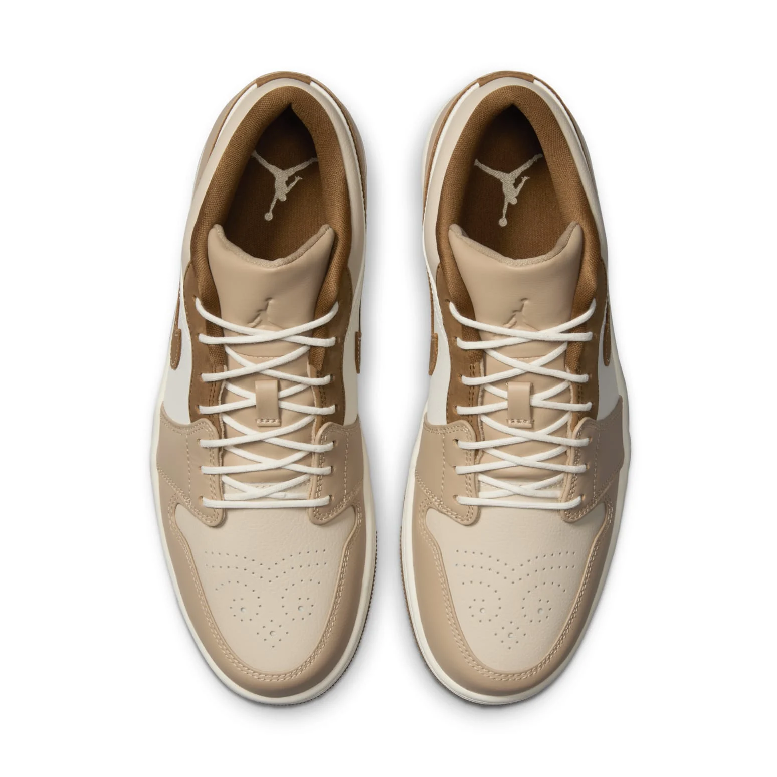 Alternative view of Air Jordan 1 Low SE ‘Hemp Light British Tan’ HF5753-221