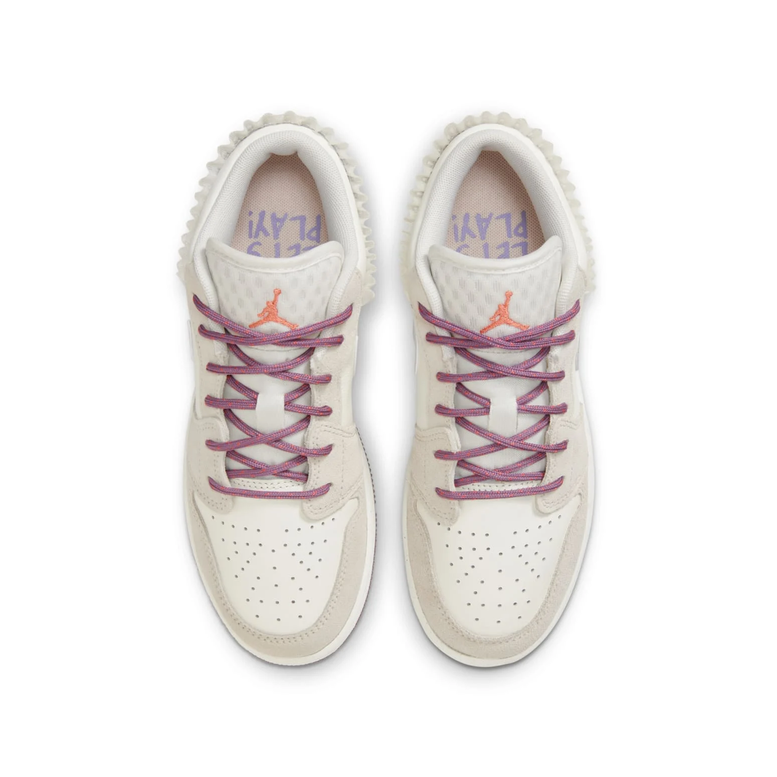 Alternative view of (GS) Air Jordan 1 Low Alt SE ‘Legend Light Brown’ FQ8094-100