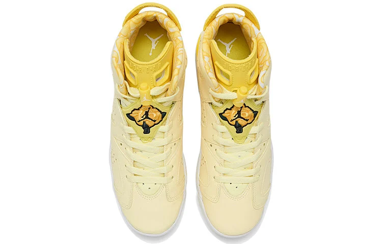 Alternative view of (GS) Air Jordan 6 Retro ‘Citron Tint’ 543390-800