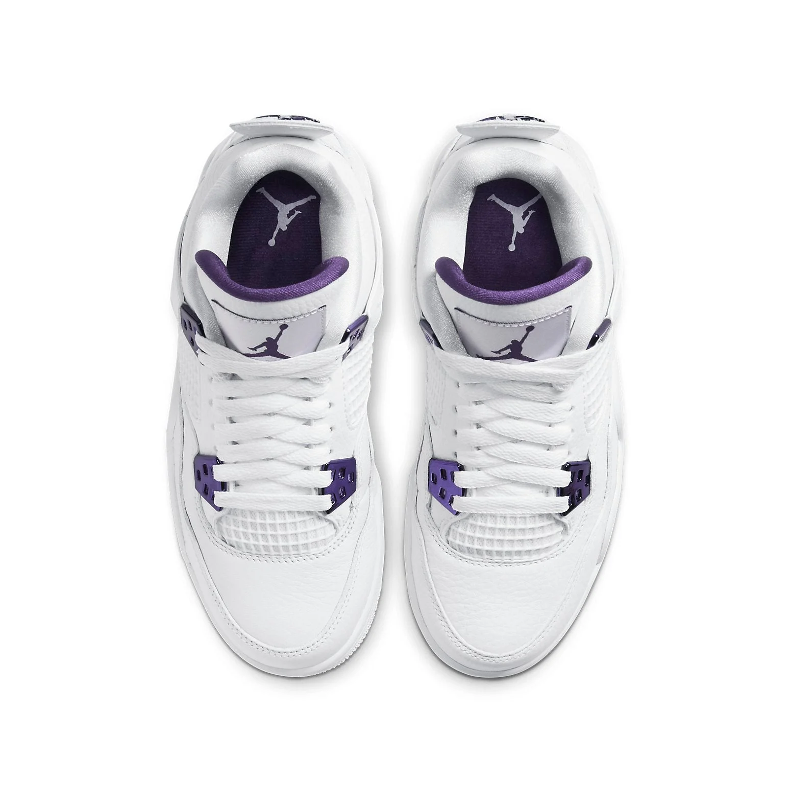 (GS) Air Jordan 4 Retro ‘Purple Metallic’ 408452-115 - 图片 3