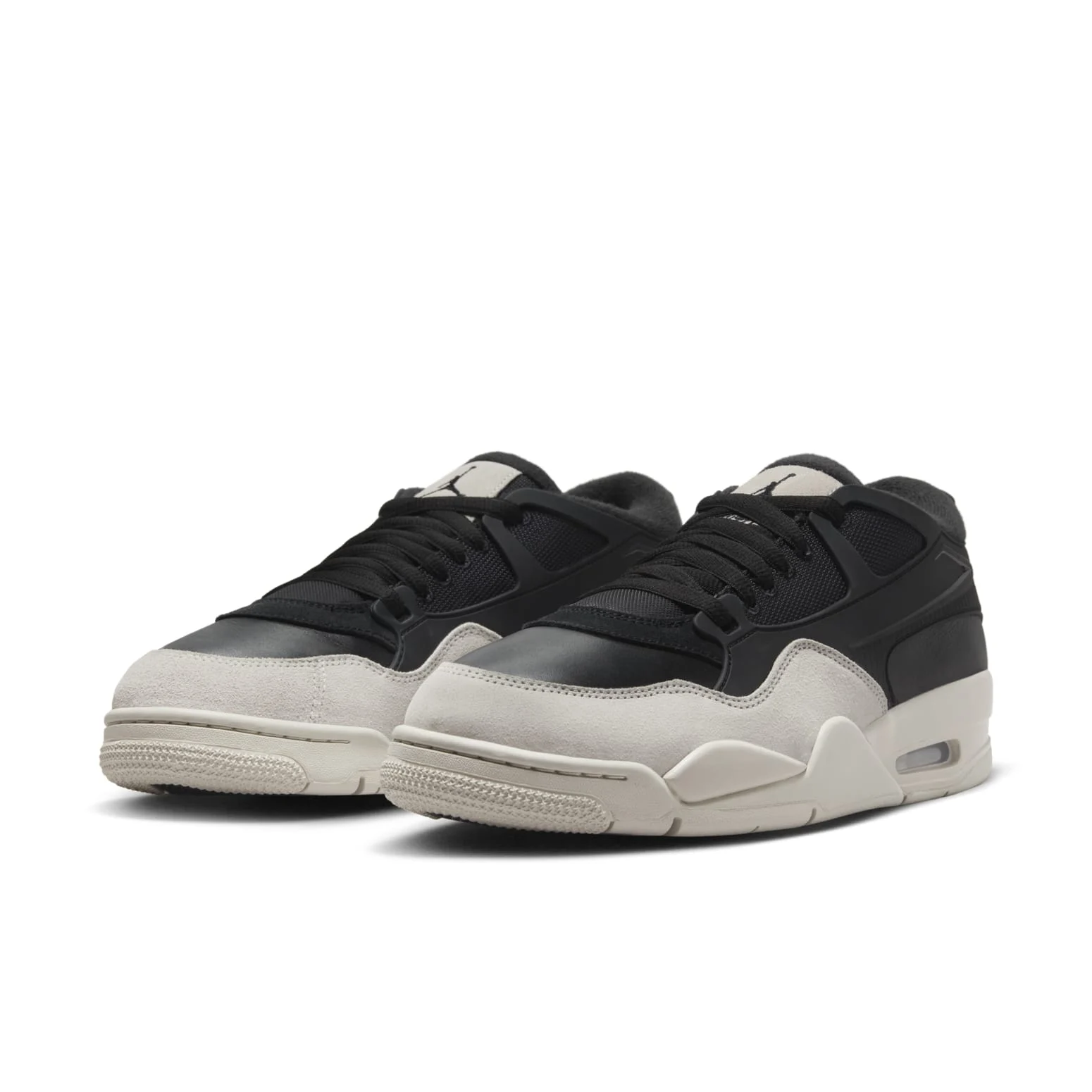 Alternative view of Air Jordan 4 RM ‘Black Light Bone’ FQ7939-001