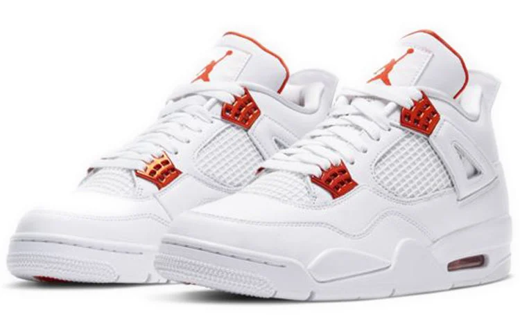 Alternative view of Air Jordan 4 Retro ‘Orange Metallic’ CT8527-118
