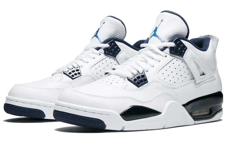 Alternative view of Air Jordan 4 Retro LS ‘Legend Blue’ 314254-107