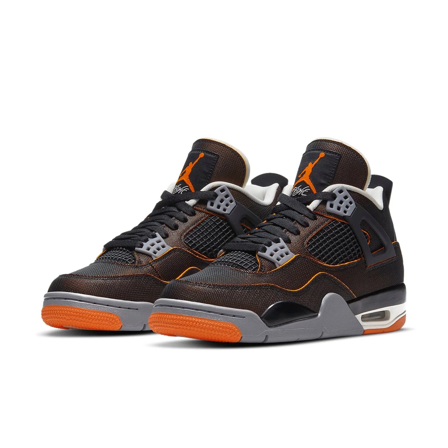 Alternative view of (WMNS) Air Jordan 4 Retro ‘Starfish’ CW7183-100